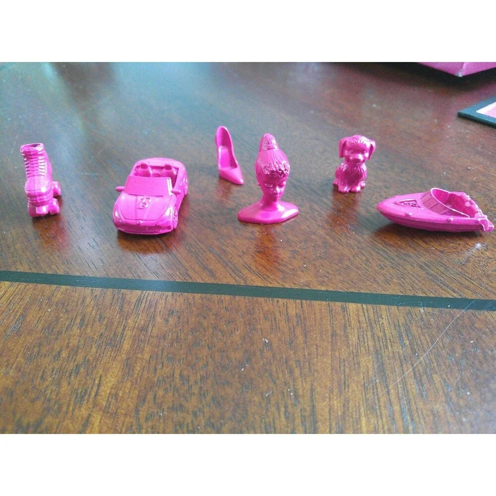 Hasbro Monopoly Barbie Edition Step Into Your Dream World Open Box Complete